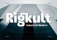 Rigkult Font - Featured Image