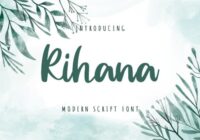 Rihana Font - Featured Image