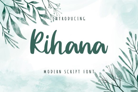 Rihana Font - Featured Image