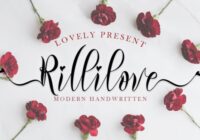 Rillilove Font - Featured Image