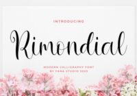 Rimondial Font - Featured Image