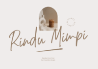 Rindu Mimpi Font - Featured Image
