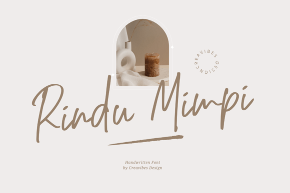 Rindu Mimpi Font - Featured Image