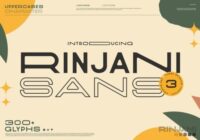 Rinjani Sans Font - Featured Image
