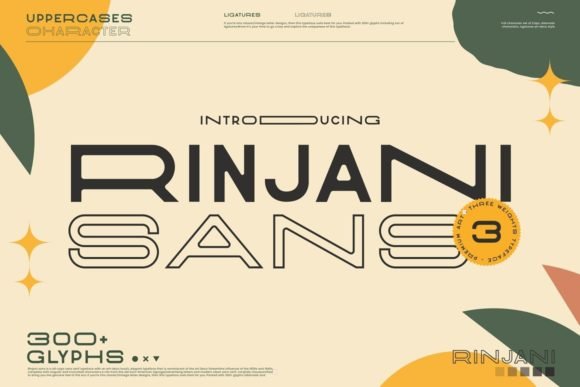 Rinjani Sans Font - Featured Image