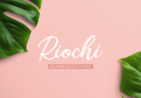 Riochi Font - Featured Image