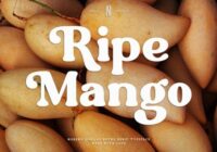 Ripe Mango Font - Featured Image
