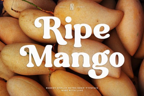 Ripe Mango Font - Featured Image