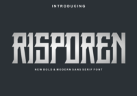 Risporen Font - Featured Image