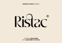 Ristac Font - Featured Image