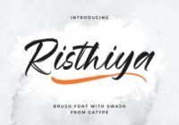 Risthiya Font - Featured Image