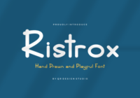 Ristrox Font - Featured Image