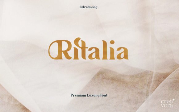 Ritalia Font - Featured Image