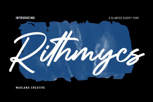 Rithmycs Script Font Font - Featured Image
