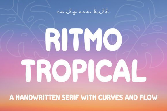 Ritmo Tropical Font - Featured Image