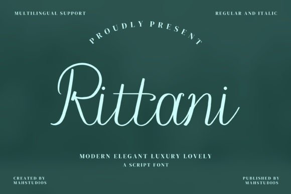 Rittani Font - Featured Image