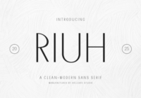 Riuh Font - Featured Image