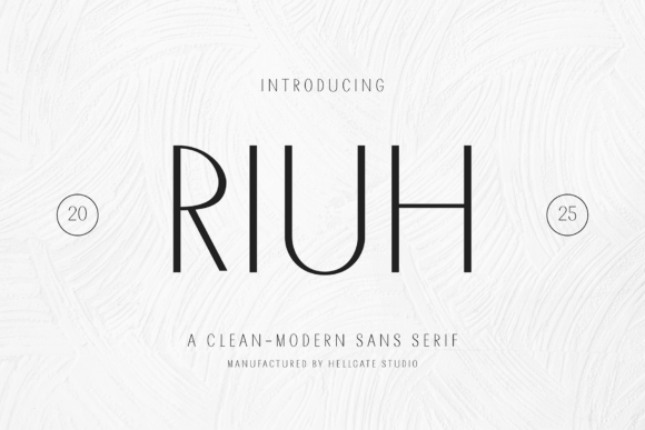 Riuh Font - Featured Image