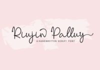 Riujin Palluy Font - Featured Image