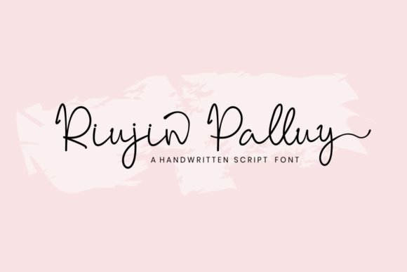 Riujin Palluy Font - Featured Image