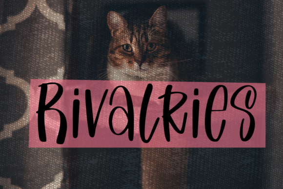 Rivalries Font - Featured Image