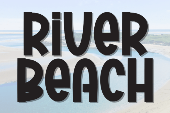 River Beach Font - Featured Image