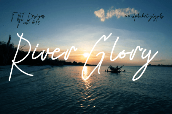 River Glory Font - Featured Image