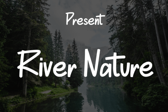 River Nature Font - Featured Image