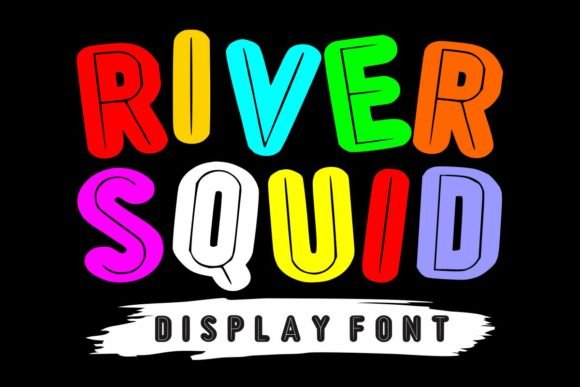 River Squid Font - Featured Image