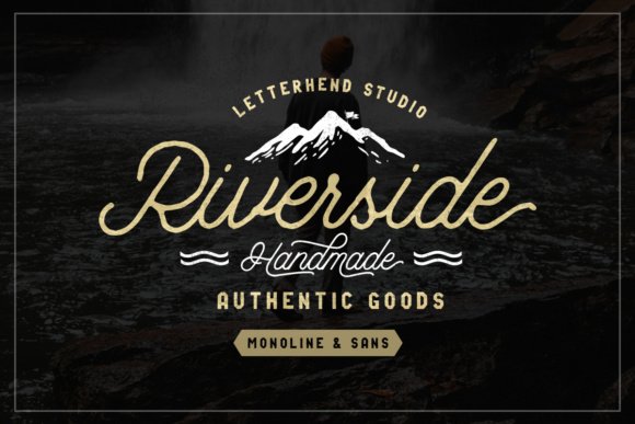 Riverside Duo Font - Featured Image