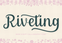 Riveting Font - Featured Image