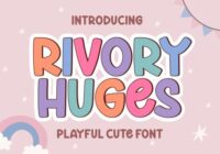 Rivory Huges Font - Featured Image