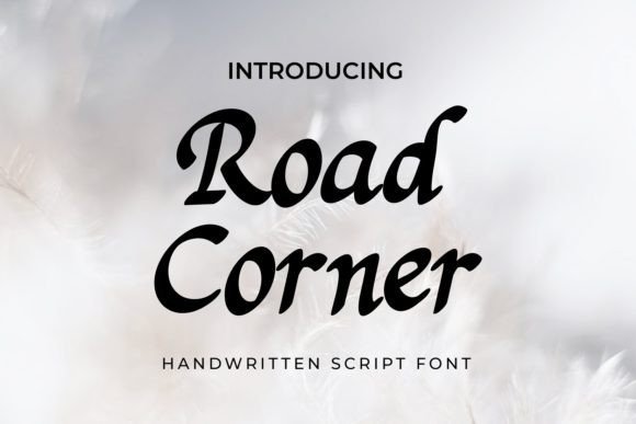 Road Corner Font - Featured Image
