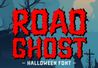 Road Ghost Font - Featured Image
