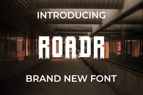 Roadr Font - Featured Image
