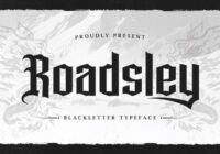 Roadsley Font - Featured Image