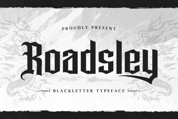 Roadsley Font - Featured Image