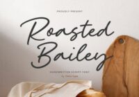 Roasted Bailey Font - Featured Image