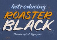 Roaster Black Font - Featured Image
