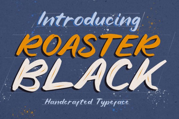 Roaster Black Font - Featured Image