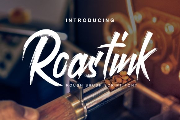 Roastink Script Font - Featured Image