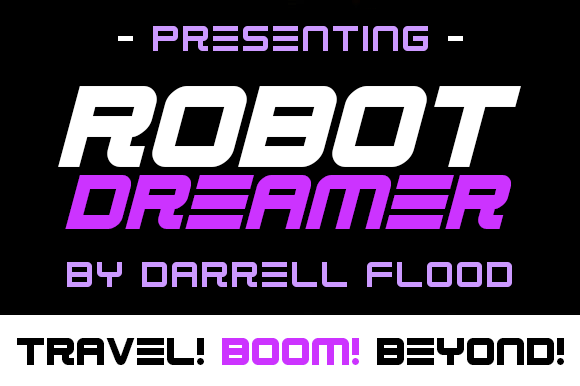 Robot Dreamer Font - Featured Image