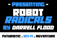 Robot Radicals Font - Featured Image