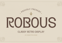 Robous Font - Featured Image