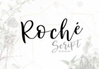 Roche Script Font - Featured Image
