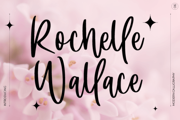 Rochelle Wallace Font - Featured Image