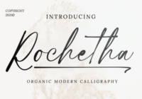 Rochetha Font - Featured Image