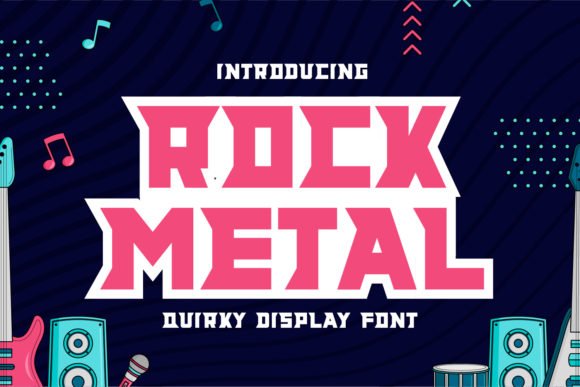 Rock Metal Font - Featured Image
