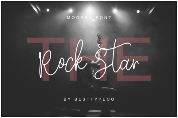 Rock Star Font - Featured Image