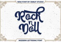 Rock 'n Doll Font - Featured Image